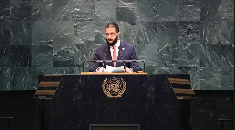 Suriye Cumhurbaşkanı Şara BM kürsüsünde: İntikam için değil adalet için savaştık