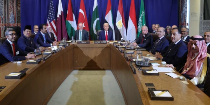 Trump Gazze için Müslüman liderlerin önüne  "ertesi gün planı"nı koydu