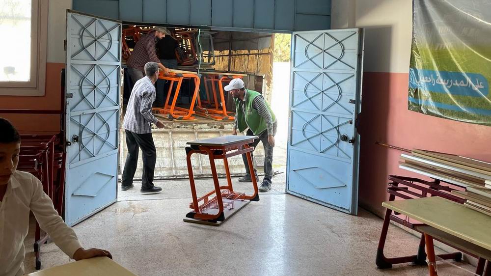 Kuneytra’da çocuklara İHH‘dan eğitim desteği