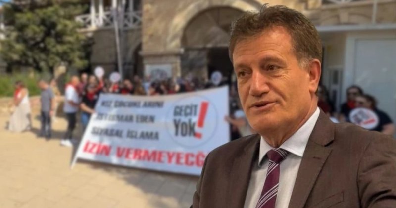 "Hristiyan güneyde başörtüsü serbest, Müslüman kuzeyde yasak!"