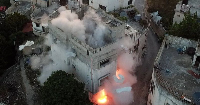 İşgal güçleri şehit Müsenna Amr’ın ailesinin evini havaya uçurdu