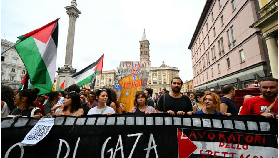 İtalyan halkının Gazze’ye desteği bizleri çok mutlu etti