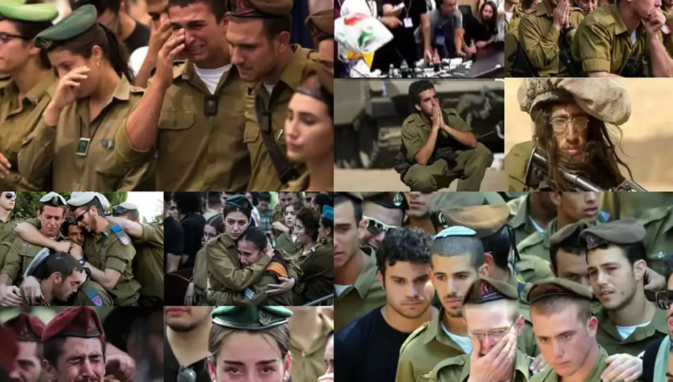 Siyonist askerler psikolojik çöküşte!