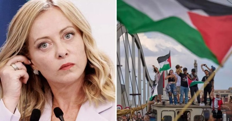 Meloni Sumud Filosu'nun artık durmasını istemiş!