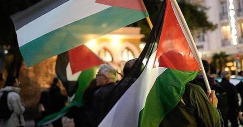 Yunanistan'da liman işçileri Sumud Filosu için  greve gitti