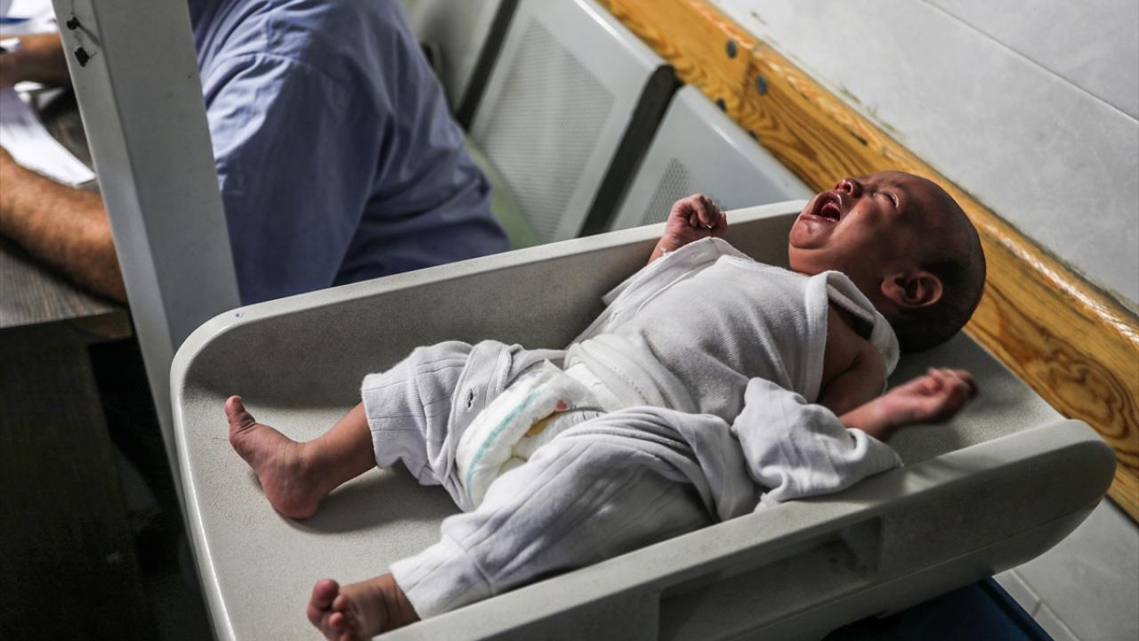 UNICEF: Gazze'deki anneler ve yenidoğanlar için durum hiç bu kadar kötü olmamıştı