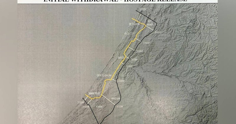 Trump'ın yayınladığı 'Gazze'den çekilme' haritasındaki detaylar neler?