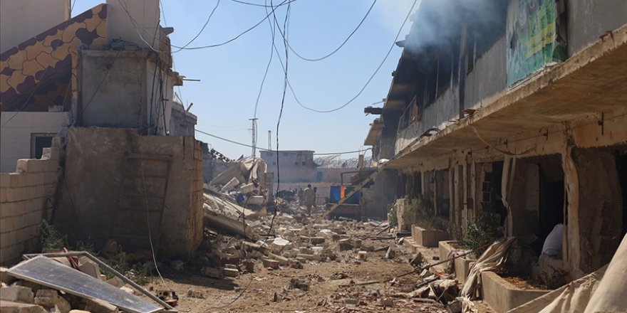 Suriye'nin Halep ilinde patlama meydana geldi