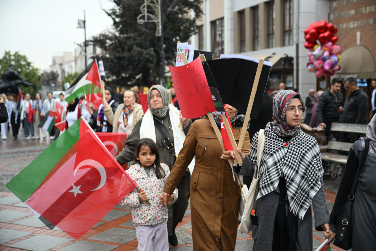 81 ilde 'Gazze İçin Sessiz Çığlık' etkinliği düzenlendi