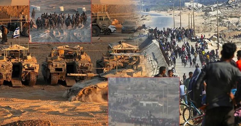 Siyonist katiller Gazze'den çekiliyor