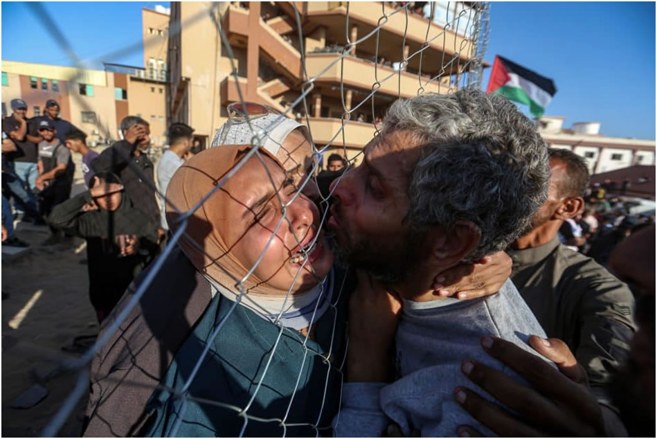 Filistinli esirler, Trump'ın “sonsuza kadar” barış ilan etmesine rağmen aileleriyle bir araya gelemedi