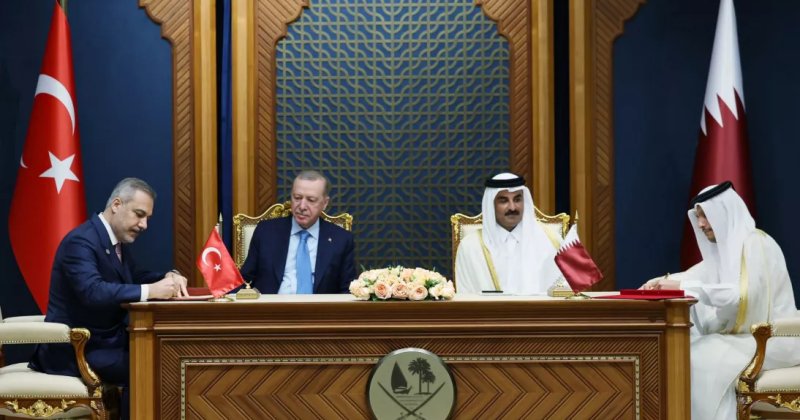 Türkiye ile Katar Arasında Ortak Bildiri ve 12 Anlaşma İmzalandı