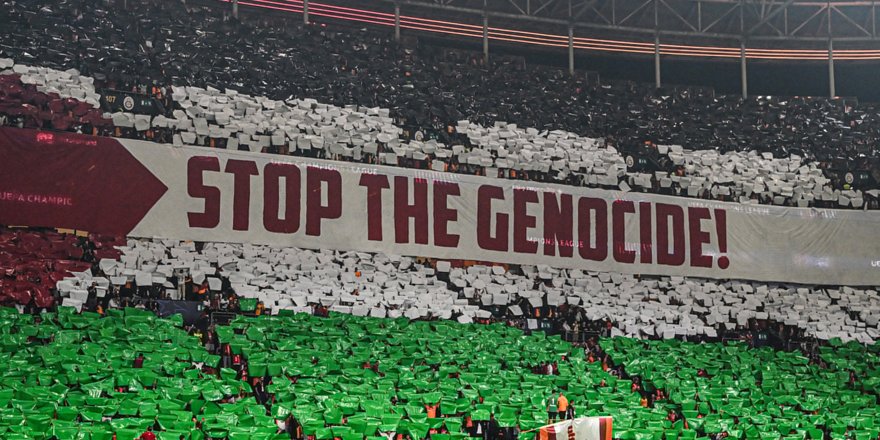 Galatasaray'dan Filistin'e destek paylaşımı