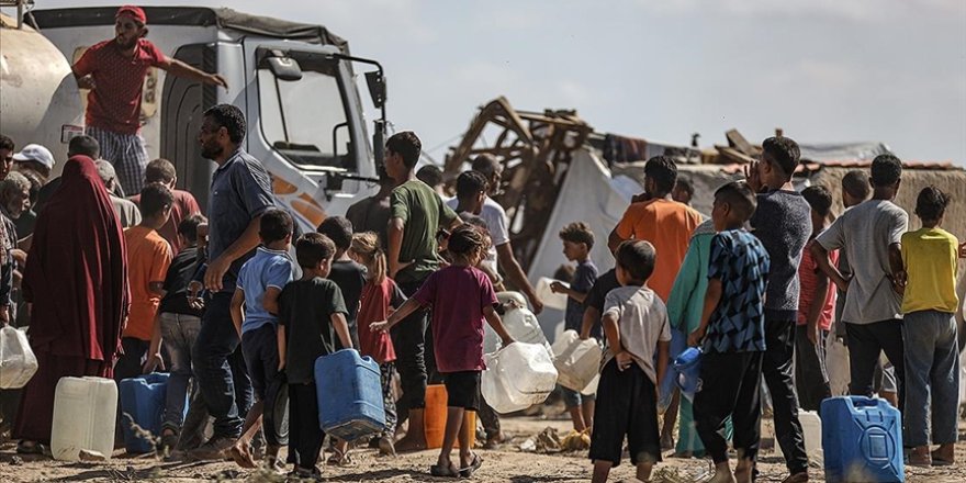 Gazze'de su kıtlığı ve 250 bin ton atık Filistin halkının sağlığını tehdit ediyor