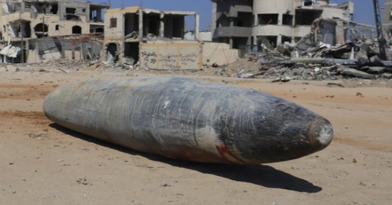Gazze'de patlamamış 66 bin bomba bulunuyor