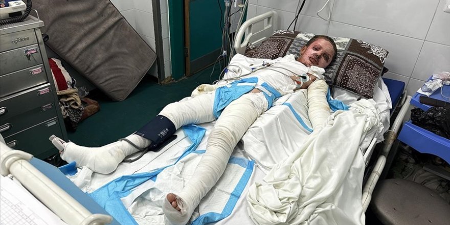 Gazzeli Mecd'in bedeni gibi hayalleri de İsrail'in bıraktığı patlamamış mühimmatla yandı