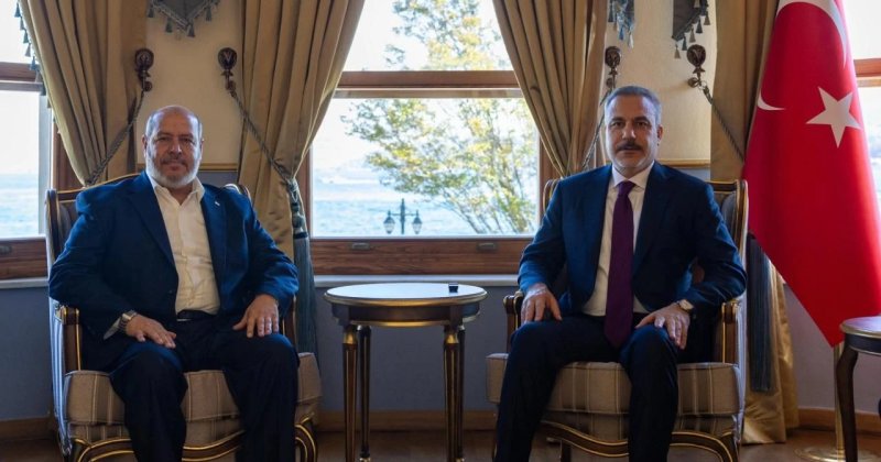 Bakan Fidan Hamas heyetiyle görüştü