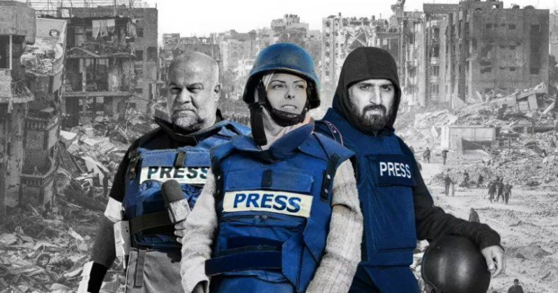 Gazze soykırımının tanıkları: Gazeteciler