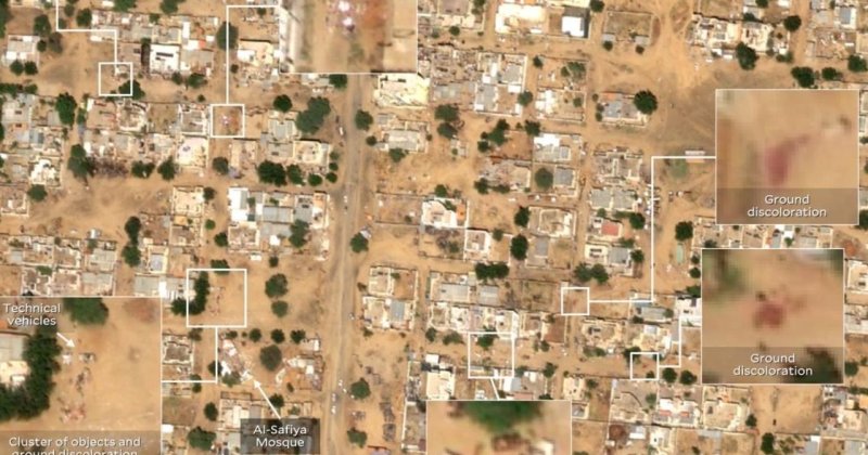 Uydu görüntüleri Sudan'daki toplu mezarları ortaya çıkardı