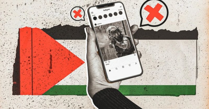 Siyonist vahşetin dijital sansürü