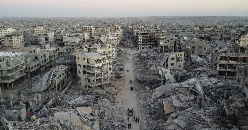 Gazze'nin %85'i yok oldu, moloz yığını 70 milyon tonu aştı!