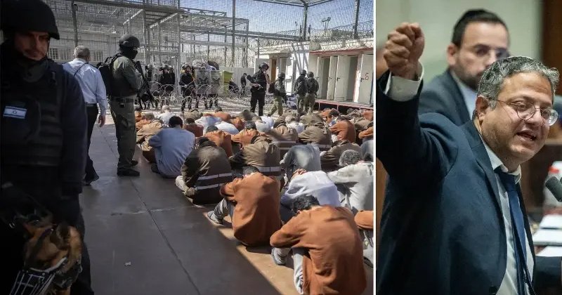 Siyonist meclisinde Filistinli tutukların idam yasası ilk oylamadan geçti