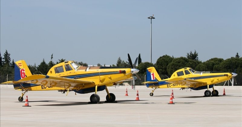 Hırvatistan'da irtibatı kesilen OGM'ye ait yangın söndürme uçağının enkazına ulaşıldı