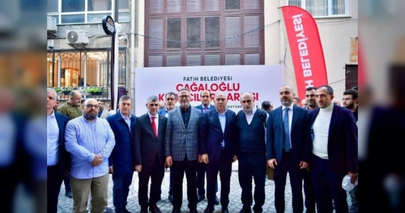 Yayıncılığın tarihi ve kültürel merkezi Cağaloğlu, "Kitapçılar Sokağı"na kavuştu