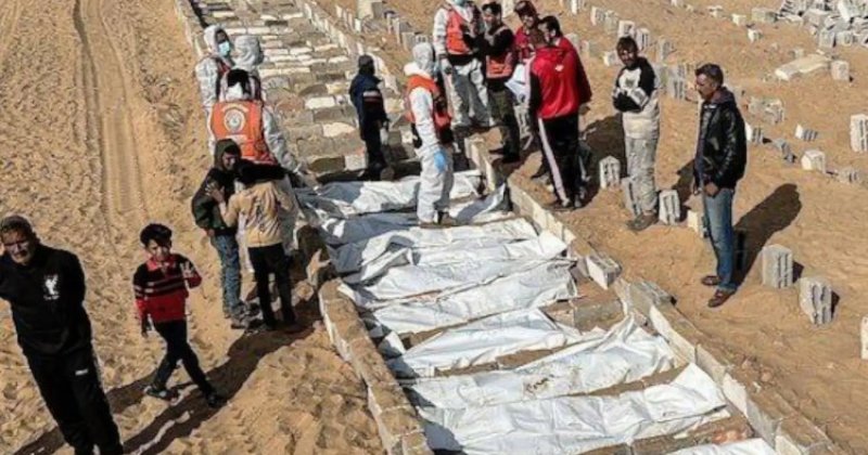 Gazze’de 330 naaştan 99’unun kimliği belirlendi