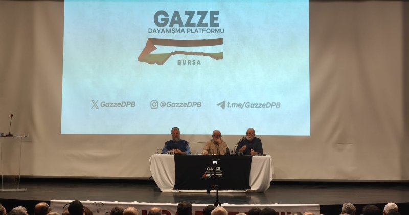 Gazze Dayanışma Platformu "Gazze Direnişi ve Sorumluluğumuz" paneli düzenledi