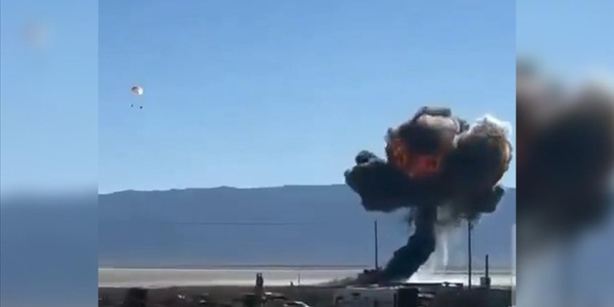 ABD Hava Kuvvetlerinin gösteri uçağı düştü