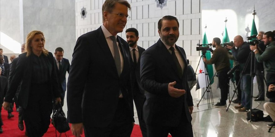 BMGK heyeti, 14 yıl aradan sonra Şam’ı ziyaret etti