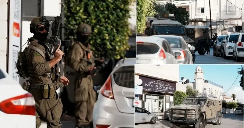 İşgalci İsrail Batı Şeria'da 100 Filistinliyi alıkoydu