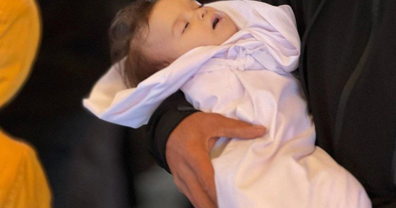 8 aylık Gazzeli Rehaf soğuktan hayatını kaybetti