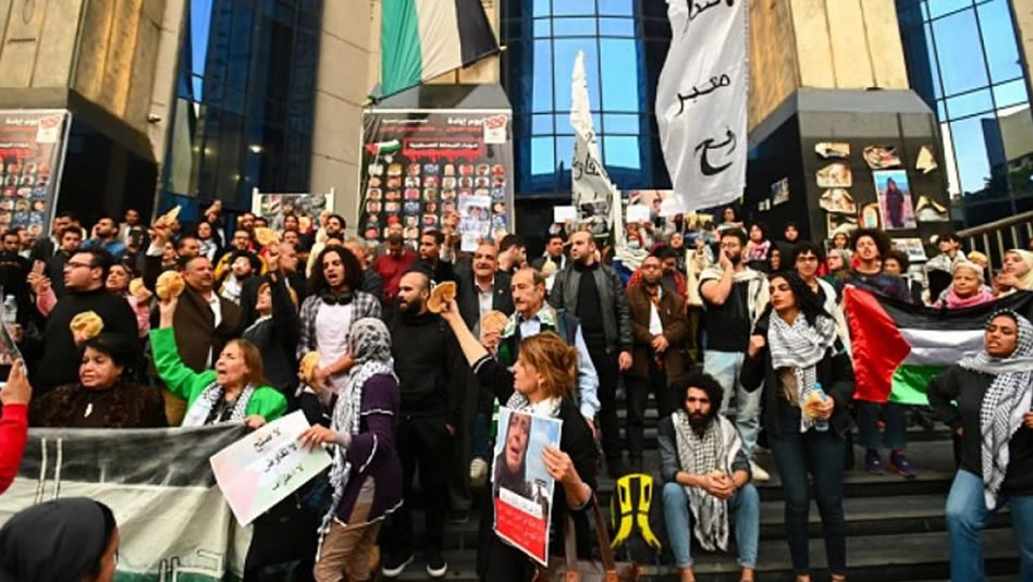 Sisi cuntası Gazze eylemlerine katılan ve bağış toplayanlar mahkemeye sevk edildi