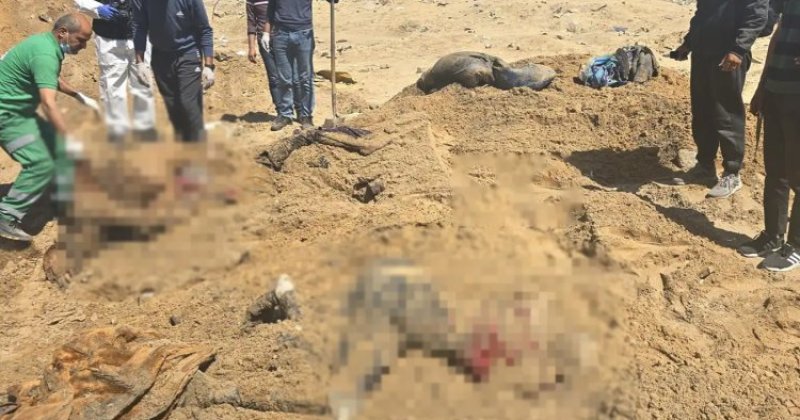 Şifa Tıp Merkezi'nde yeni toplu mezar bulundu