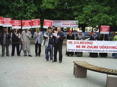 Akyazı’da 66. Başörtüsü Eylemi