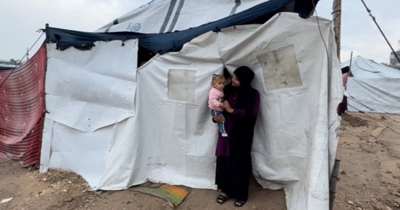 Gazze'de eşlerini kaybeden binlerce kadın, zor şartlarda hayat mücadelesi veriyor