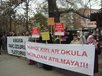 Ankara’da 119. Başörtüsü Eylemi