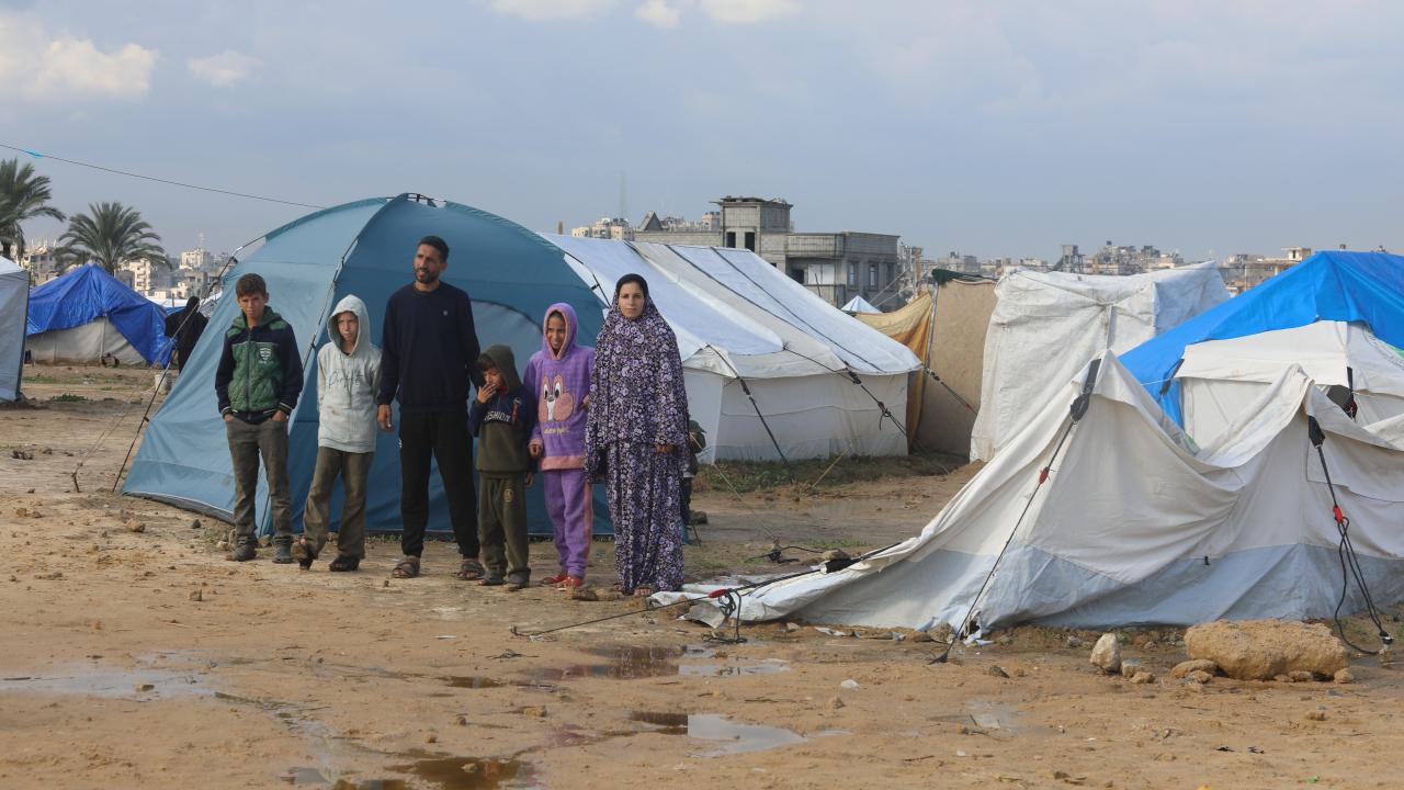 BM: Gazze'de son yağışlardan 55 bin aile etkilendi