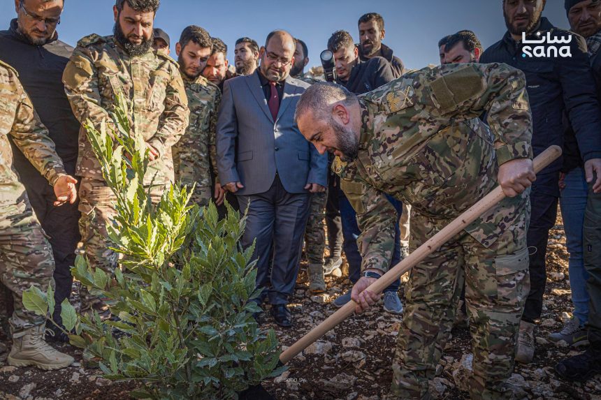 Suriye’de “Her Asker İçin Bir Ağaç” kampanyası