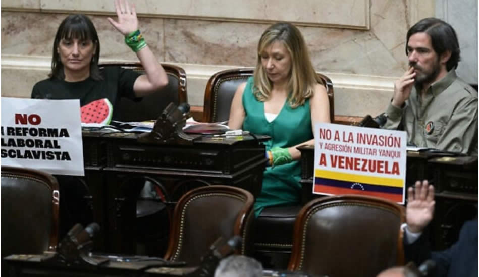 Arjantinli milletvekilleri Kongre'de “özgür Filistin”e bağlılık yemini ettiler