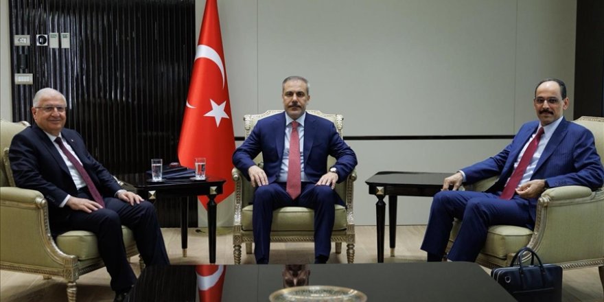 Bakanlar Fidan ve Güler ile MİT Başkanı Kalın Suriye'ye ziyarette bulundu