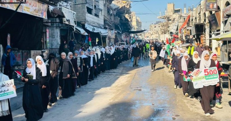 Gazze’de 500 hafız için icazet töreni düzenlendi
