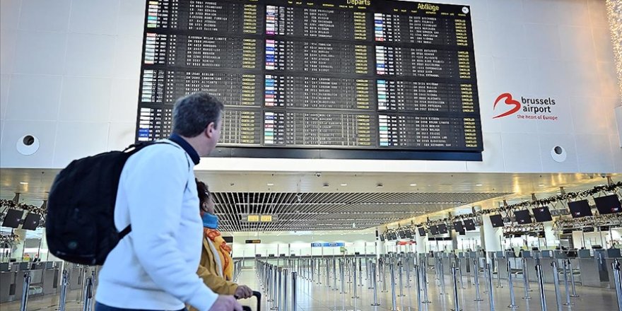 Brüksel Havalimanı'nda bu yıl grev nedeniyle 2 bin 395 uçuş iptal edildi
