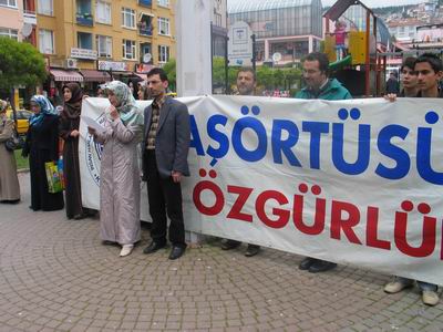 Kocaeli'de 160. Başörtüsü Eylemi