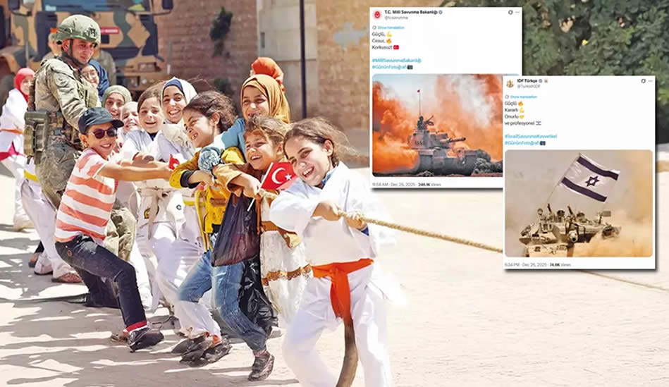 Katil İsrail'den TSK hazımsızlığı! MSB cevabını böyle verdi