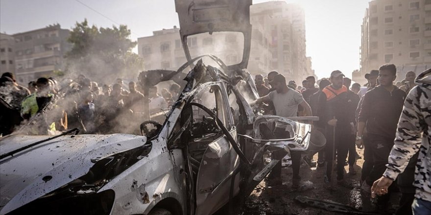 İşgal güçleri, Gazze'nin doğusunu bombaladı, kuzeyde yıkım yaptı