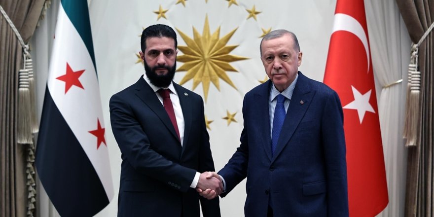 Cumhurbaşkanı Erdoğan, Suriye Cumhurbaşkanı Şara ile telefonda görüştü