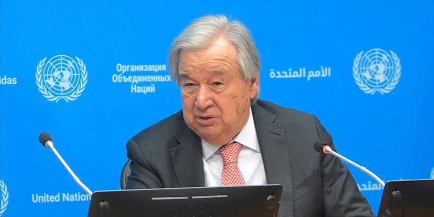 Guterres, ABD'nin hesap verme kaygısı taşımadan hareket ettiğini söyledi